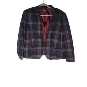 Nine West Blue and Black Blazer Size 16